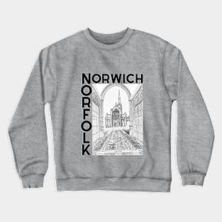 Norwich Cathedral Norfolk Crewneck Sweatshirt